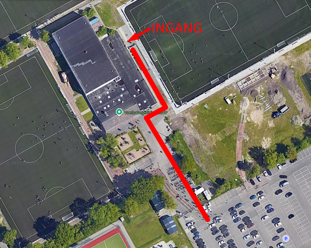 Locatie FysioSMART op het DSVP Sportcomplex